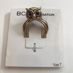 BCBGENERATION Gold Owl Ring